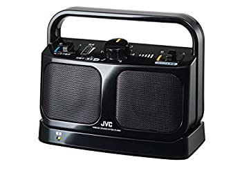 【中古】JVCSP-A850-Bテレビ用ワイヤレススピーカーみみ楽シリーズブラック