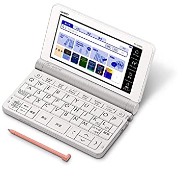 【中古】2019年モデル カシオ CASIO 電子辞書 エクスワード 英語モデル XD-SR9800WE 190コンテンツ ホワイト【メーカー名】CASIO(カシオ)【メーカー型番】XD-SR9800WE【ブランド名】CASIO(カシオ)【商品説明】 こちらの商品は中古品となっております。 画像はイメージ写真ですので 商品のコンディション・付属品の有無については入荷の度異なります。 買取時より付属していたものはお付けしておりますが付属品や消耗品に保証はございません。 商品ページ画像以外の付属品はございませんのでご了承下さいませ。 中古品のため使用に影響ない程度の使用感・経年劣化（傷、汚れなど）がある場合がございます。 また、中古品の特性上ギフトには適しておりません。 製品に関する詳細や設定方法は メーカーへ直接お問い合わせいただきますようお願い致します。 当店では初期不良に限り 商品到着から7日間は返品を受付けております。 他モールとの併売品の為 完売の際はご連絡致しますのでご了承ください。 プリンター・印刷機器のご注意点 インクは配送中のインク漏れ防止の為、付属しておりませんのでご了承下さい。 ドライバー等ソフトウェア・マニュアルはメーカーサイトより最新版のダウンロードをお願い致します。 ゲームソフトのご注意点 特典・付属品・パッケージ・プロダクトコード・ダウンロードコード等は 付属していない場合がございますので事前にお問合せ下さい。 商品名に「輸入版 / 海外版 / IMPORT 」と記載されている海外版ゲームソフトの一部は日本版のゲーム機では動作しません。 お持ちのゲーム機のバージョンをあらかじめご参照のうえ動作の有無をご確認ください。 輸入版ゲームについてはメーカーサポートの対象外です。 DVD・Blu-rayのご注意点 特典・付属品・パッケージ・プロダクトコード・ダウンロードコード等は 付属していない場合がございますので事前にお問合せ下さい。 商品名に「輸入版 / 海外版 / IMPORT 」と記載されている海外版DVD・Blu-rayにつきましては 映像方式の違いの為、一般的な国内向けプレイヤーにて再生できません。 ご覧になる際はディスクの「リージョンコード」と「映像方式※DVDのみ」に再生機器側が対応している必要があります。 パソコンでは映像方式は関係ないため、リージョンコードさえ合致していれば映像方式を気にすることなく視聴可能です。 商品名に「レンタル落ち 」と記載されている商品につきましてはディスクやジャケットに管理シール（値札・セキュリティータグ・バーコード等含みます）が貼付されています。 ディスクの再生に支障の無い程度の傷やジャケットに傷み（色褪せ・破れ・汚れ・濡れ痕等）が見られる場合がありますので予めご了承ください。 2巻セット以上のレンタル落ちDVD・Blu-rayにつきましては、複数枚収納可能なトールケースに同梱してお届け致します。 トレーディングカードのご注意点 当店での「良い」表記のトレーディングカードはプレイ用でございます。 中古買取り品の為、細かなキズ・白欠け・多少の使用感がございますのでご了承下さいませ。 再録などで型番が違う場合がございます。 違った場合でも事前連絡等は致しておりませんので、型番を気にされる方はご遠慮ください。 ご注文からお届けまで 1、ご注文⇒ご注文は24時間受け付けております。 2、注文確認⇒ご注文後、当店から注文確認メールを送信します。 3、お届けまで3-10営業日程度とお考え下さい。 　※海外在庫品の場合は3週間程度かかる場合がございます。 4、入金確認⇒前払い決済をご選択の場合、ご入金確認後、配送手配を致します。 5、出荷⇒配送準備が整い次第、出荷致します。発送後に出荷完了メールにてご連絡致します。 　※離島、北海道、九州、沖縄は遅れる場合がございます。予めご了承下さい。 当店ではすり替え防止のため、シリアルナンバーを控えております。 万が一、違法行為が発覚した場合は然るべき対応を行わせていただきます。 お客様都合によるご注文後のキャンセル・返品はお受けしておりませんのでご了承下さい。 電話対応は行っておりませんので、ご質問等はメッセージまたはメールにてお願い致します。