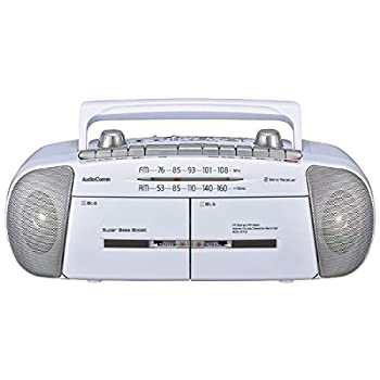 【中古】（非常に良い）AM/FM ステレオダブルラジオカセットレコーダー 07-8388