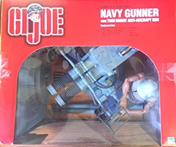 【中古】1:6 Scale GI Joe WWII Navy Twin Mount Anti-Aircraft Gun with Navy Action Sailor Gunner 12 Action Figure 並行輸入品