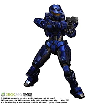 【中古】Halo: Combat Evolved PLAY ARTS改 Spartan Mark V Blue （Envisioned by Square Enix Products）(PVC塗装済みアクションフィギュア)