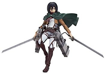 【中古】（非常に良い）figma 進撃の巨人 ミカサ・アッカーマン (二次出荷分) (ノンスケール ABS&PVC 塗装済み可動フィギュア)