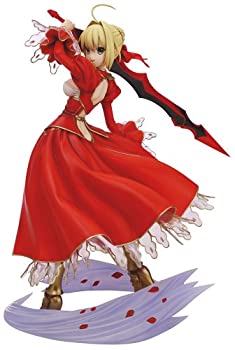 【中古】コトブキヤ Fate/EXTRA セイバー エクストラ 1/7スケール PVC製 塗装済み完成品フィギュア