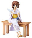【中古】「非常に良い」魔法少女リリカルなのは The MOVIE 2nd A's 八神はやて 浴衣Ver. 1/8スケール PVC製 塗装済み完成品フィギュア