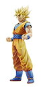 【中古】(非常に良い）ドラゴンボールZ MASTER STARS PIECE THE SON GOKOU 孫悟空 彩色天下一武道会ver. 約250mm フィギュア【メーカー名】Bandai America Incorporated【メーカー型番】32966【ブランド名】バンプレスト【商品説明】 こちらの商品は中古品となっております。 画像はイメージ写真ですので 商品のコンディション・付属品の有無については入荷の度異なります。 買取時より付属していたものはお付けしておりますが付属品や消耗品に保証はございません。 商品ページ画像以外の付属品はございませんのでご了承下さいませ。 中古品のため使用に影響ない程度の使用感・経年劣化（傷、汚れなど）がある場合がございます。 また、中古品の特性上ギフトには適しておりません。 製品に関する詳細や設定方法は メーカーへ直接お問い合わせいただきますようお願い致します。 当店では初期不良に限り 商品到着から7日間は返品を受付けております。 他モールとの併売品の為 完売の際はご連絡致しますのでご了承ください。 プリンター・印刷機器のご注意点 インクは配送中のインク漏れ防止の為、付属しておりませんのでご了承下さい。 ドライバー等ソフトウェア・マニュアルはメーカーサイトより最新版のダウンロードをお願い致します。 ゲームソフトのご注意点 特典・付属品・パッケージ・プロダクトコード・ダウンロードコード等は 付属していない場合がございますので事前にお問合せ下さい。 商品名に「輸入版 / 海外版 / IMPORT 」と記載されている海外版ゲームソフトの一部は日本版のゲーム機では動作しません。 お持ちのゲーム機のバージョンをあらかじめご参照のうえ動作の有無をご確認ください。 輸入版ゲームについてはメーカーサポートの対象外です。 DVD・Blu-rayのご注意点 特典・付属品・パッケージ・プロダクトコード・ダウンロードコード等は 付属していない場合がございますので事前にお問合せ下さい。 商品名に「輸入版 / 海外版 / IMPORT 」と記載されている海外版DVD・Blu-rayにつきましては 映像方式の違いの為、一般的な国内向けプレイヤーにて再生できません。 ご覧になる際はディスクの「リージョンコード」と「映像方式※DVDのみ」に再生機器側が対応している必要があります。 パソコンでは映像方式は関係ないため、リージョンコードさえ合致していれば映像方式を気にすることなく視聴可能です。 商品名に「レンタル落ち 」と記載されている商品につきましてはディスクやジャケットに管理シール（値札・セキュリティータグ・バーコード等含みます）が貼付されています。 ディスクの再生に支障の無い程度の傷やジャケットに傷み（色褪せ・破れ・汚れ・濡れ痕等）が見られる場合がありますので予めご了承ください。 2巻セット以上のレンタル落ちDVD・Blu-rayにつきましては、複数枚収納可能なトールケースに同梱してお届け致します。 トレーディングカードのご注意点 当店での「良い」表記のトレーディングカードはプレイ用でございます。 中古買取り品の為、細かなキズ・白欠け・多少の使用感がございますのでご了承下さいませ。 再録などで型番が違う場合がございます。 違った場合でも事前連絡等は致しておりませんので、型番を気にされる方はご遠慮ください。 ご注文からお届けまで 1、ご注文⇒ご注文は24時間受け付けております。 2、注文確認⇒ご注文後、当店から注文確認メールを送信します。 3、お届けまで3-10営業日程度とお考え下さい。 　※海外在庫品の場合は3週間程度かかる場合がございます。 4、入金確認⇒前払い決済をご選択の場合、ご入金確認後、配送手配を致します。 5、出荷⇒配送準備が整い次第、出荷致します。発送後に出荷完了メールにてご連絡致します。 　※離島、北海道、九州、沖縄は遅れる場合がございます。予めご了承下さい。 当店ではすり替え防止のため、シリアルナンバーを控えております。 万が一、違法行為が発覚した場合は然るべき対応を行わせていただきます。 お客様都合によるご注文後のキャンセル・返品はお受けしておりませんのでご了承下さい。 電話対応は行っておりませんので、ご質問等はメッセージまたはメールにてお願い致します。