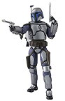 【中古】S.H.フィギュアーツ スター・ウォーズ ジャンゴ・フェット 約150mm PVC&ABS製 塗装済み可動フィギュア