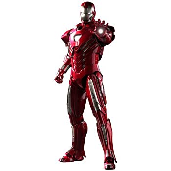 【中古】（非常に良い）ムービーMasterpieceアイアンマン3 1 / 6スケールフィギュアアイアンマン マーク33 (シルバーCenturion )