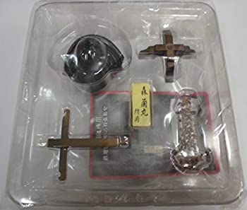 【中古】武 MONONOFU 第4弾 森蘭丸所用 鉄地黒漆塗六枚張筋兜 単品