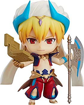 【中古】（非常に良い）ねんどろいど Fate/Grand Order キャスター/ギルガメッシュ 霊基再臨 Ver. ノンスケール ABS PVC製 塗装済み可動フィギュア