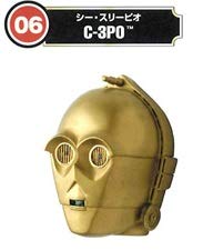 【中古】（非常に良い）STARWARS スター・ウォーズ リアルマスク マグネットコレクション C-3PO 単品