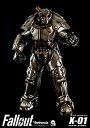 【中古】「未使用品」ThreeZero Fallout X-01 パワーアーマー 1:6スケール コレクティブルフィギュア