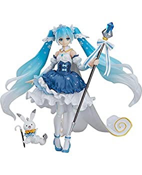 【中古】figma キャラクター・ボーカル・シリーズ01 初音ミク 雪ミク Snow Princess Ver. ノンスケール ABS&PVC製 塗装済み可動フィギュア