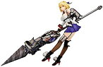 【中古】GOD EATER 3 クレア・ヴィクトリアス 1/7スケール PVC製 塗装済み 完成品 フィギュア