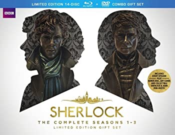 【中古】Sherlock Limited Edition Gift Set (The Complete Seasons 1-3 Blu-ray/DVD Combo)
