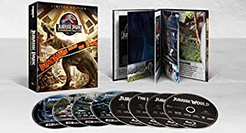 【中古】（非常に良い）ジュラシック パーク 4ムービー コレクション 4K UHD Blu-ray ※UHDのみ日本語有り (Import版)-Jurassic Park Collection-