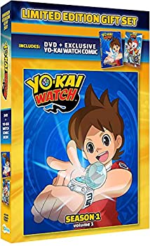 【中古】（非常に良い）Yo-kai Watch: Season 1 Volume 1 Gift Set with Exclusive Comic Book [DVD]