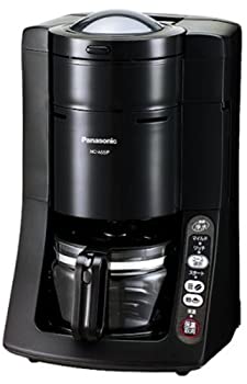 【中古】（非常に良い）パナソニック 沸騰浄水コーヒーメーカー 容量5カップ ブラック NC-A55P-K 1