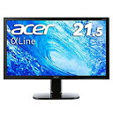 【中古】Acer モニター ディスプレイ AlphaLine 21.5インチ KA220HQbmidx フルHD TN HDMI DVI D-Sub スピーカー内蔵 ブルーライト軽減 VESA対応