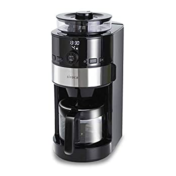 【中古】シロカ コーン式全自動コーヒーメーカー [アイスコーヒー対応/予約タイマー/自動計量] SC-C111