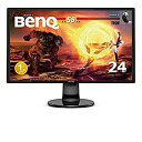 【中古】BenQ ゲーミングモニター ディスプレイ GL2460BH 24インチ/フルHD/TN/1ms/75Hz/輝度自動調整/ブルーライト軽減/HDMI/D-sub/DVI/スピーカー付き