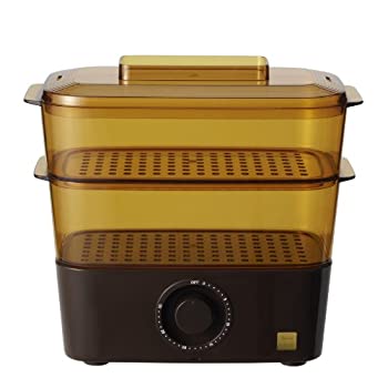 【中古】BRUNO 素材のおいしさを逃さず調理できる卓上蒸し器 コンパクトスチームクッカー ブラウン BOE001-BR 【中古】BRUNO 素材のおいしさを逃さず調理できる卓上蒸し器 コンパクトスチームクッカー ブラウン BOE001-BR