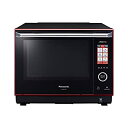 【中古】「非常に良い」パナソニック ビストロ スチームオーブンレンジ 30L ルージュブラック NE-BS1300-RK