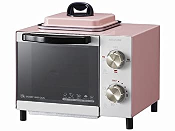 【中古】（非常に良い）コイズミ オーブントースター 目玉焼き機能付き ピンク KOS-0703/P