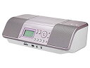 【中古】ケンウッド CLX-30 CDプレーヤー/パーソナルオーディオシステム CD/SD/USB ピンク CLX-30-P(2)