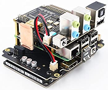 【中古】SupTronicsR Raspberry Pi 4B 3B 2B B+対応 HIFI ESS ES9023（4個使用） ラズパイオーディオボード ホームシアターシステム X6000 (X6000-7.1-K