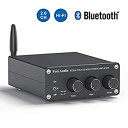 【中古】Fosi Audio BT20A Bluetooth 4.2ステレオオーディオ2チャンネルHi-Fiアンプ100W x 2(電源付き)