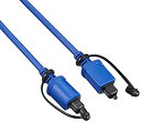 【中古】「未使用品」エレコム 光デジタルケーブル 防塵保護キャップ付 角型-角型 1.5m DH-HK15