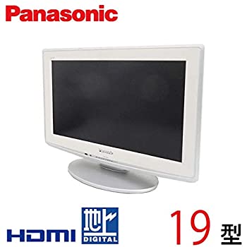 【中古】（非常に良い）パナソニック 19V型 液晶テレビ ビエラ TH-L19D2-W ハイビジョン ...
