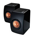 【中古】「非常に良い」KEF LS50ミニモニター - 高光沢ピアノブラック(ペア) LS50