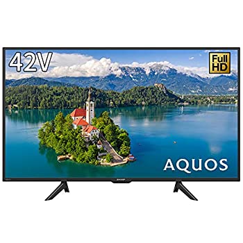 【中古】（非常に良い）シャープ SHARP 42V型 フルハイビジョン 液晶 テレビ AQUOS USB外付けHDD対応 2T-C42BE1