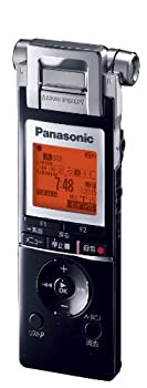 【中古】「非常に良い」Panasonic ICレコーダー 4GB ブラック RR-XS705-K