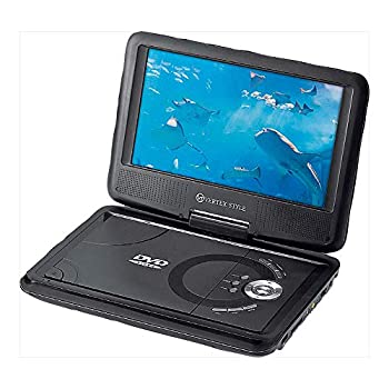 【中古】「非常に良い」VERTEX ヴァーテックス ポータブルDVDプレーヤー ブラック PDVD-V092BK