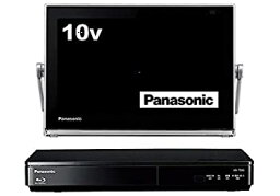 【中古】（非常に良い）パナソニック 10V型 液晶 テレビ プライベート・ビエラ UN-10TD6-K ブルーレイディスクプレイヤー付HDDレコーダー付き