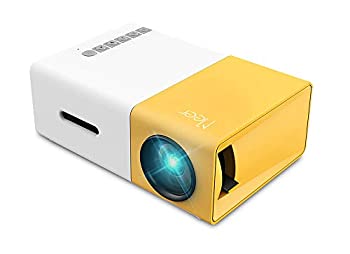 【中古】ミーア小型LEDプロジェクターミニプロジェクタービデオやフィルム支持1080PフルHD対応する子自身ホームシネマビデオやフィルムサポート屋外娯楽