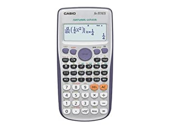 【中古】カシオ 関数電卓 数学自然表示 369関数 10桁 FX-573ES-N