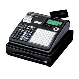 【中古】カシオ レジスター 4部門 ネットレジ 飲食店向け 小型ドロア TK-2500-4SBK