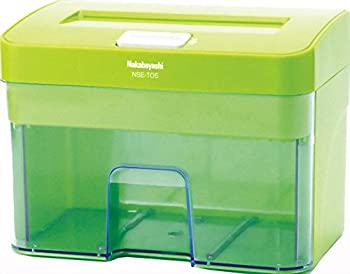 【中古】「未使用品」ナカバヤシ パーソナルシュレッダー ファインカット グリーン NSE-T05G