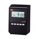 【中古】マックス タイムレコーダー ブラック ER-110S5