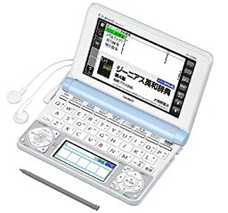 【中古】特別英語コンテンツ付 カシオ EX-word 電子辞書 140コンテンツ 高校生モデル XD-N4805LB ライトブルー