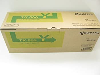 【中古】TK-866Y イエロー 国内純正トナー 【中古】TK-866Y イエロー 国内純正トナー