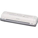 【中古】アイリスオーヤマ ラミネーター A3/A4対応 ~150μm対応 ウォームアップ時間6分 温度調節機能付き ホワイト/グレー LTA32W