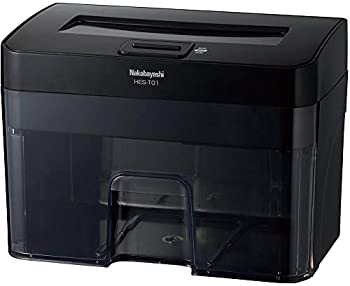 【中古】ナカバヤシ シュレッダー 家庭用 電動 マイクロカット ブラック Z2778(2)