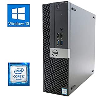 【中古】中古パソコン【Windows10 Pro搭載】 デスクトップ DELL OptiPlex 7040 SFF 高性能第6世代Core i7-6700(3.40GHz) / 16GBメモリ / 500GB / Sマルチ/Office【メーカー名】Dell Computers【メーカー型番】【ブランド名】Dell【商品説明】 こちらの商品は中古品となっております。 画像はイメージ写真ですので 商品のコンディション・付属品の有無については入荷の度異なります。 買取時より付属していたものはお付けしておりますが付属品や消耗品に保証はございません。 商品ページ画像以外の付属品はございませんのでご了承下さいませ。 中古品のため使用に影響ない程度の使用感・経年劣化（傷、汚れなど）がある場合がございます。 また、中古品の特性上ギフトには適しておりません。 製品に関する詳細や設定方法は メーカーへ直接お問い合わせいただきますようお願い致します。 当店では初期不良に限り 商品到着から7日間は返品を受付けております。 他モールとの併売品の為 完売の際はご連絡致しますのでご了承ください。 プリンター・印刷機器のご注意点 インクは配送中のインク漏れ防止の為、付属しておりませんのでご了承下さい。 ドライバー等ソフトウェア・マニュアルはメーカーサイトより最新版のダウンロードをお願い致します。 ゲームソフトのご注意点 特典・付属品・パッケージ・プロダクトコード・ダウンロードコード等は 付属していない場合がございますので事前にお問合せ下さい。 商品名に「輸入版 / 海外版 / IMPORT 」と記載されている海外版ゲームソフトの一部は日本版のゲーム機では動作しません。 お持ちのゲーム機のバージョンをあらかじめご参照のうえ動作の有無をご確認ください。 輸入版ゲームについてはメーカーサポートの対象外です。 DVD・Blu-rayのご注意点 特典・付属品・パッケージ・プロダクトコード・ダウンロードコード等は 付属していない場合がございますので事前にお問合せ下さい。 商品名に「輸入版 / 海外版 / IMPORT 」と記載されている海外版DVD・Blu-rayにつきましては 映像方式の違いの為、一般的な国内向けプレイヤーにて再生できません。 ご覧になる際はディスクの「リージョンコード」と「映像方式※DVDのみ」に再生機器側が対応している必要があります。 パソコンでは映像方式は関係ないため、リージョンコードさえ合致していれば映像方式を気にすることなく視聴可能です。 商品名に「レンタル落ち 」と記載されている商品につきましてはディスクやジャケットに管理シール（値札・セキュリティータグ・バーコード等含みます）が貼付されています。 ディスクの再生に支障の無い程度の傷やジャケットに傷み（色褪せ・破れ・汚れ・濡れ痕等）が見られる場合がありますので予めご了承ください。 2巻セット以上のレンタル落ちDVD・Blu-rayにつきましては、複数枚収納可能なトールケースに同梱してお届け致します。 トレーディングカードのご注意点 当店での「良い」表記のトレーディングカードはプレイ用でございます。 中古買取り品の為、細かなキズ・白欠け・多少の使用感がございますのでご了承下さいませ。 再録などで型番が違う場合がございます。 違った場合でも事前連絡等は致しておりませんので、型番を気にされる方はご遠慮ください。 ご注文からお届けまで 1、ご注文⇒ご注文は24時間受け付けております。 2、注文確認⇒ご注文後、当店から注文確認メールを送信します。 3、お届けまで3-10営業日程度とお考え下さい。 　※海外在庫品の場合は3週間程度かかる場合がございます。 4、入金確認⇒前払い決済をご選択の場合、ご入金確認後、配送手配を致します。 5、出荷⇒配送準備が整い次第、出荷致します。発送後に出荷完了メールにてご連絡致します。 　※離島、北海道、九州、沖縄は遅れる場合がございます。予めご了承下さい。 当店ではすり替え防止のため、シリアルナンバーを控えております。 万が一、違法行為が発覚した場合は然るべき対応を行わせていただきます。 お客様都合によるご注文後のキャンセル・返品はお受けしておりませんのでご了承下さい。 電話対応は行っておりませんので、ご質問等はメッセージまたはメールにてお願い致します。