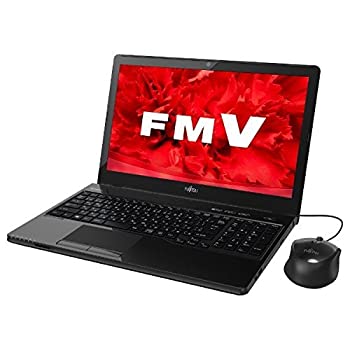 【中古】「非常に良い」富士通 ノートパソコン FMV LIFEBOOK AH42/U シャイニーブラック( & プラス ) FMVA42UB