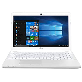 【中古】富士通 15.6型ノートパソコン　FMV LIFEBOOK AH42/B3　プレミアムホワイト FMVA42B3W