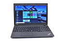 【中古】「非常に良い」Lenovo ThinkPad L540 (20AUS3J600) Core i5 4300M Windows 10 Pro